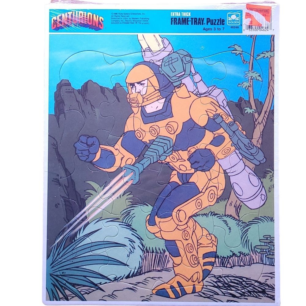 Vintage1986 CENTURIONS PUZZLE Frame Tray Puzzle COMPLETE Still sealed